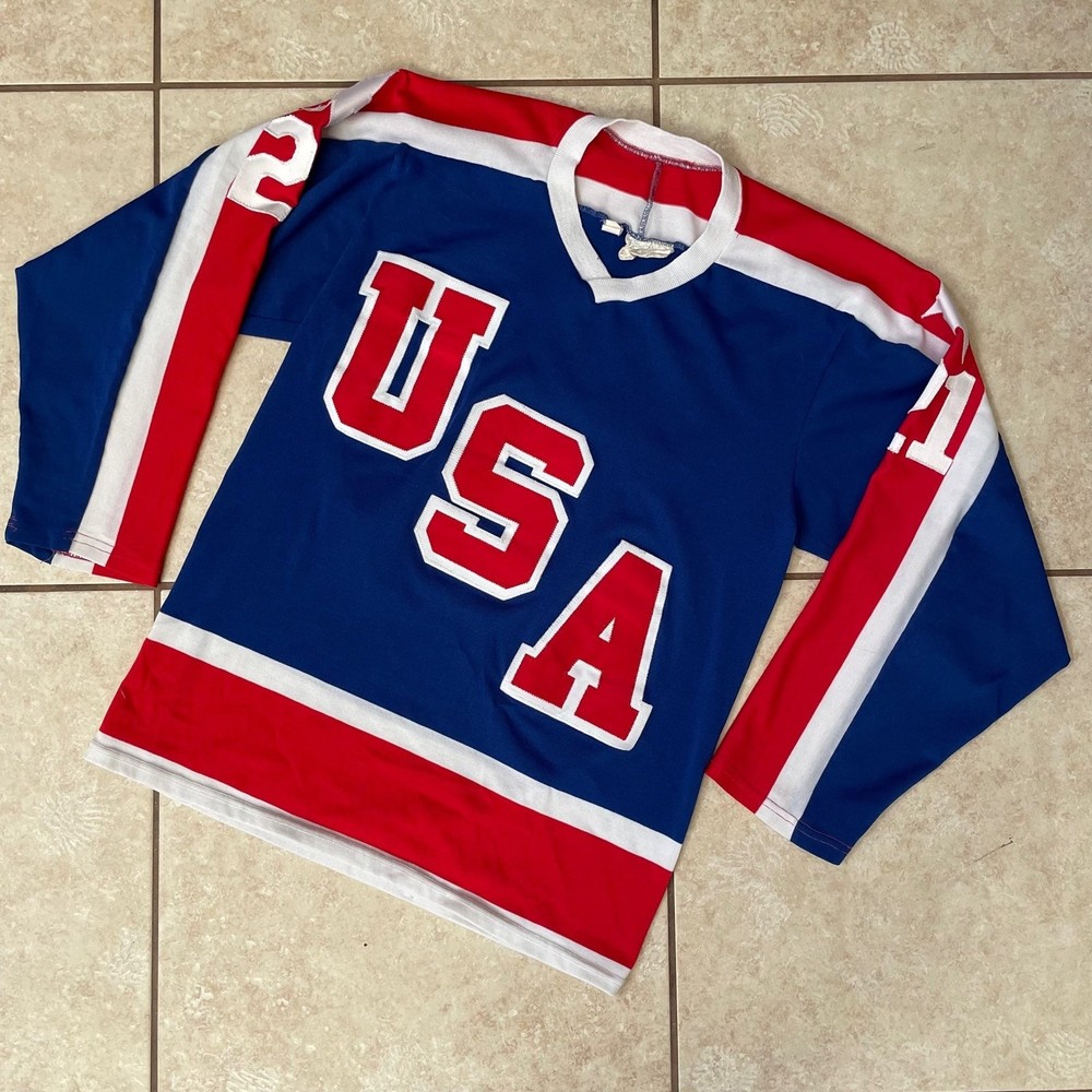 USA Blue and Red Men's Jersey